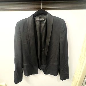ZARA WOMEN’S LONG SLEEVE BLAZER, SIZE US XS, BLACK